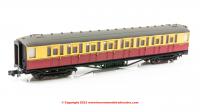 2P-011-056 Dapol Gresley 2nd Class Coach number E12038E in BR Carmine and Cream livery.